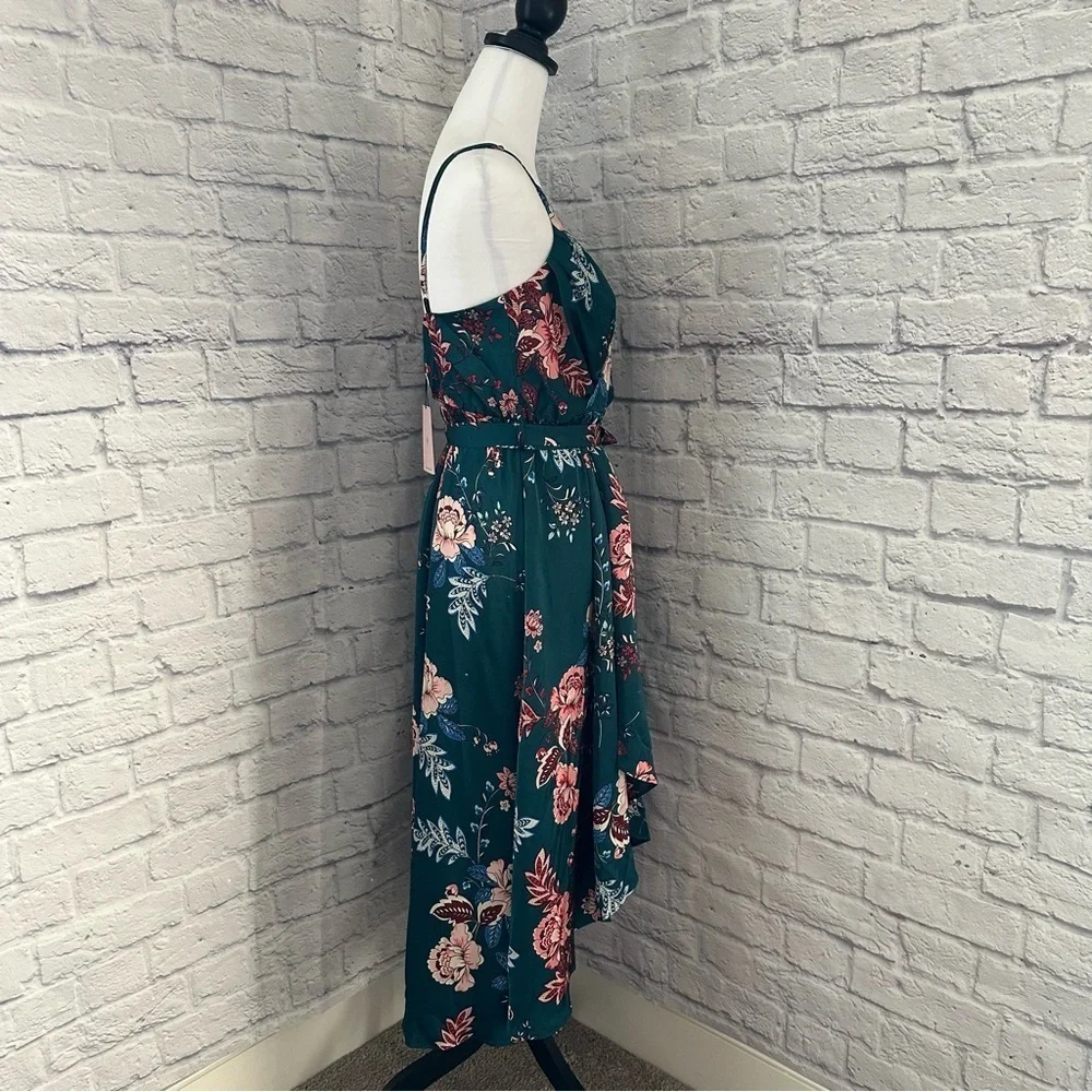 Hello molly FALLING IN STYLE MIDI DRESS FOREST GREEN - Picture 4 of 14